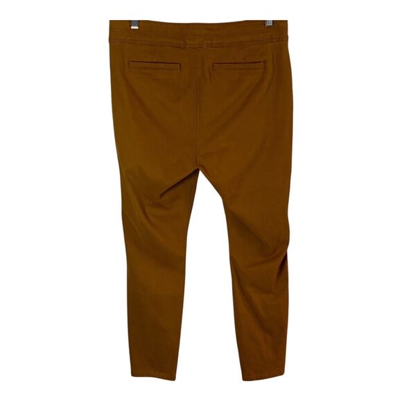 LOFT Women's Made and Loved Pants SIZE 30 / 10 Skinny Faux Suede Modern Capris - Picture 7 of 13